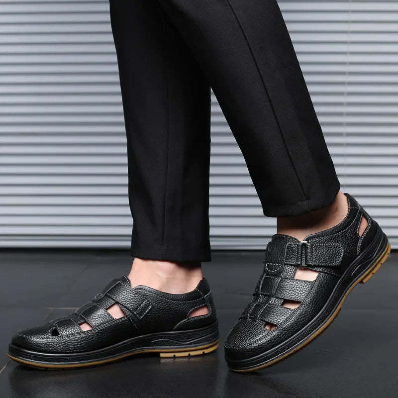 REDLAND LEATHER SANDALS