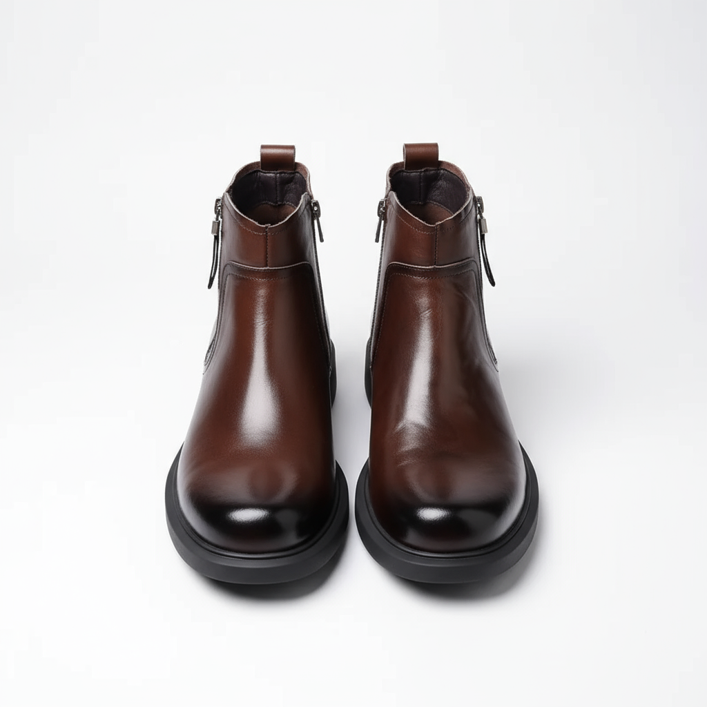 ASHFIELD LEATHER ZIP BOOT