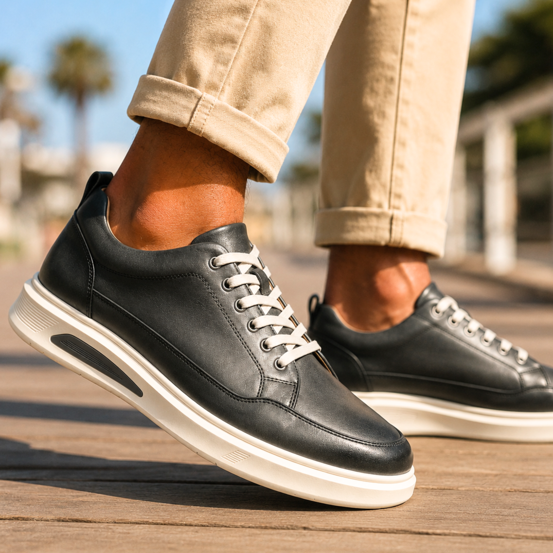 BROMLEY HANDCRAFTED LEATHER TRAINER