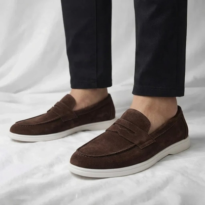 HEATHGATE SOFT SUEDE LOAFERS