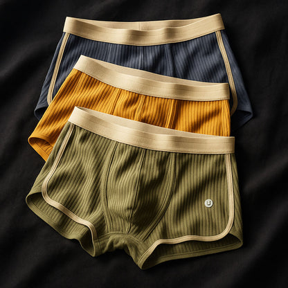 HARLOW RIBBED BOXER SET