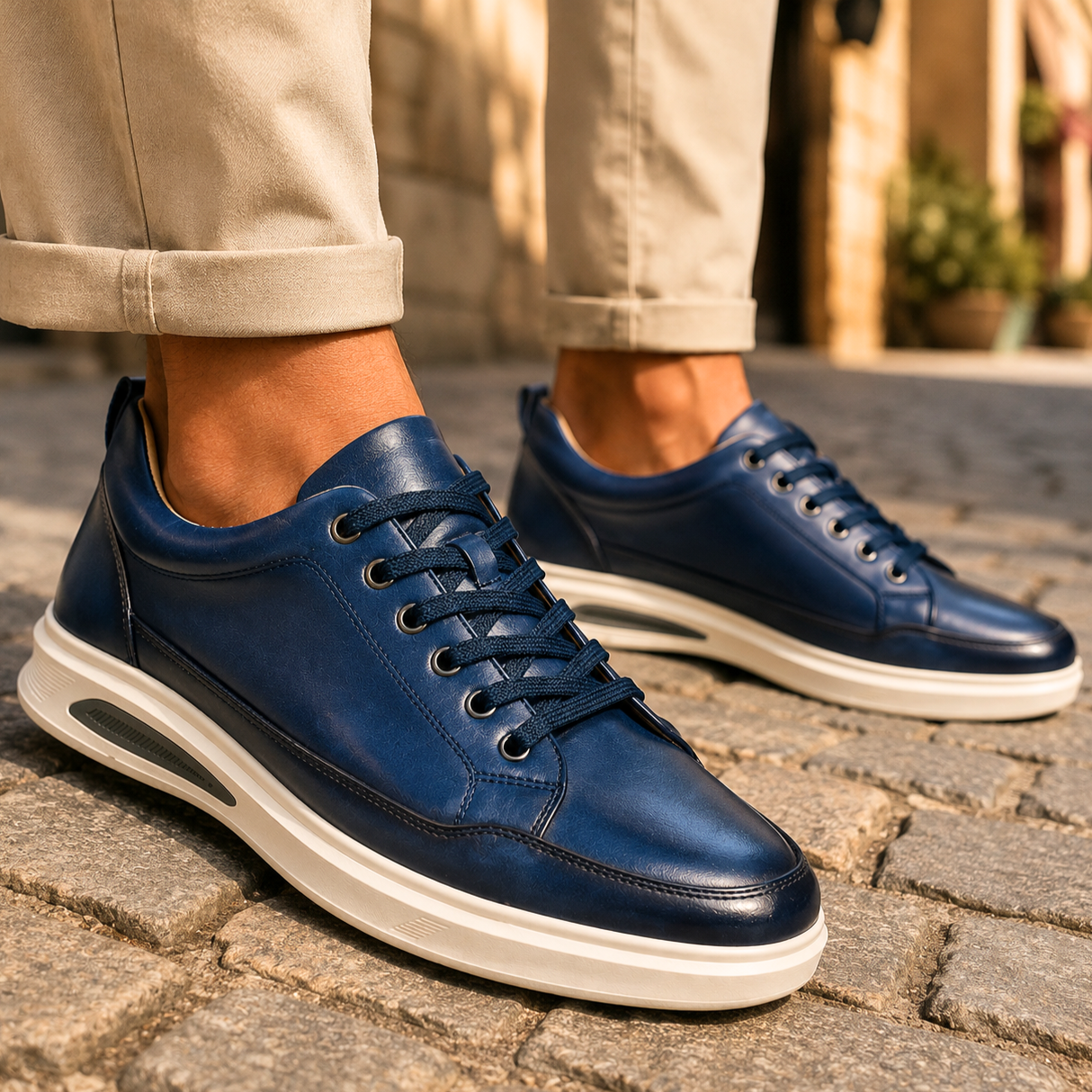 BROMLEY HANDCRAFTED LEATHER TRAINER