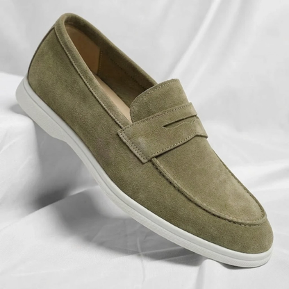 HEATHGATE SOFT SUEDE LOAFERS