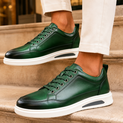 BROMLEY HANDCRAFTED LEATHER TRAINER