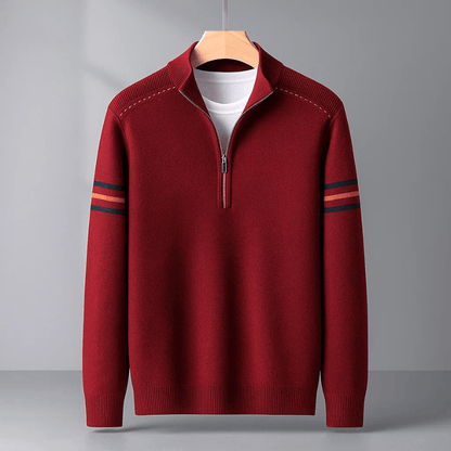 Modern Half-Zip Sweater Ease