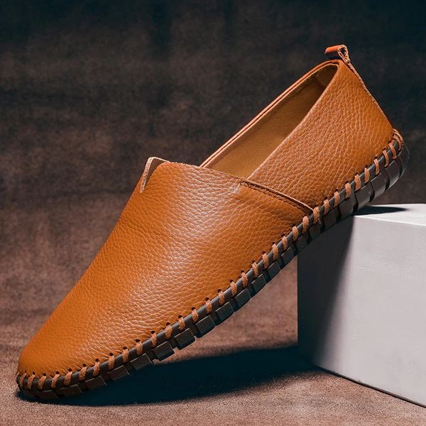VITTORIO LEATHER LOAFERS