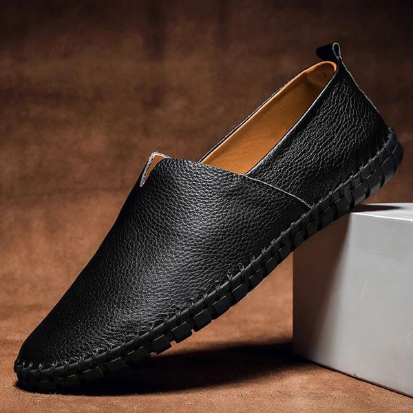 VITTORIO LEATHER LOAFERS