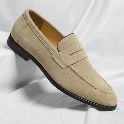 PEMBERTON SUEDE PENNY LOAFERS
