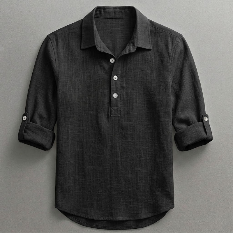 SHAPED™ | CAPRI BLEND HENLEY SHIRT