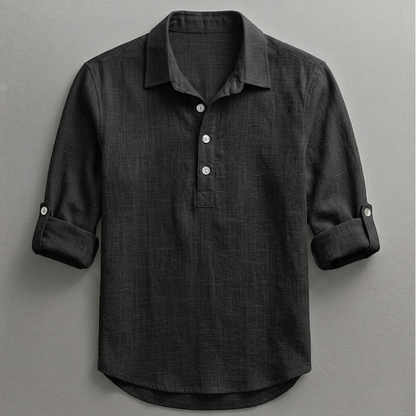 SHAPED™ | CAPRI BLEND HENLEY SHIRT