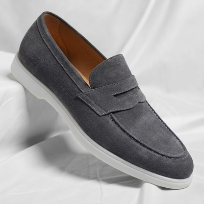 HEATHGATE SOFT SUEDE LOAFERS