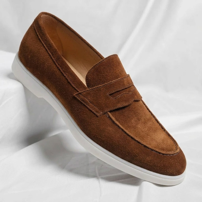 HEATHGATE SOFT SUEDE LOAFERS