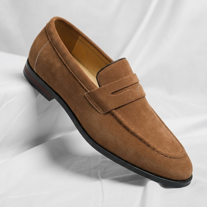 PEMBERTON SUEDE PENNY LOAFERS