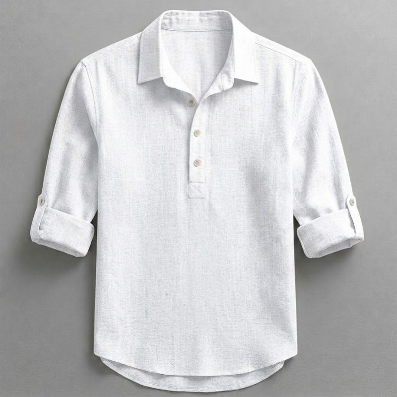 SHAPED™ | CAPRI BLEND HENLEY SHIRT