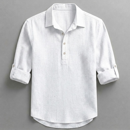 SHAPED™ | CAPRI BLEND HENLEY SHIRT