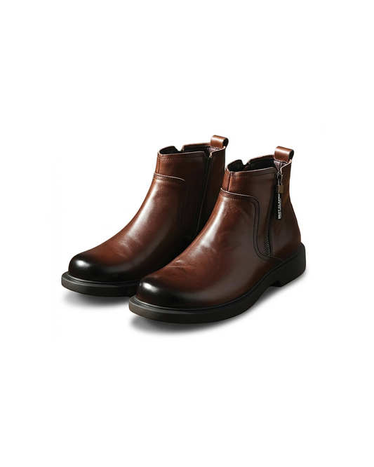 ASHFIELD LEATHER ZIP BOOT