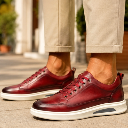 BROMLEY HANDCRAFTED LEATHER TRAINER