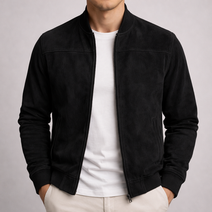 SHAPED™ | SULLIVAN SUEDE BOMBER