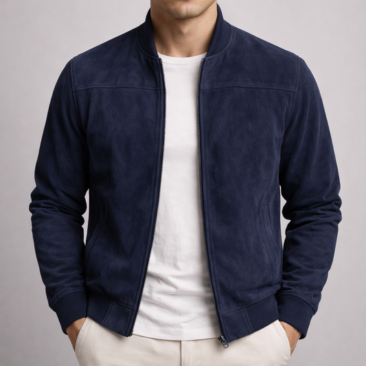 SHAPED™ | SULLIVAN SUEDE BOMBER