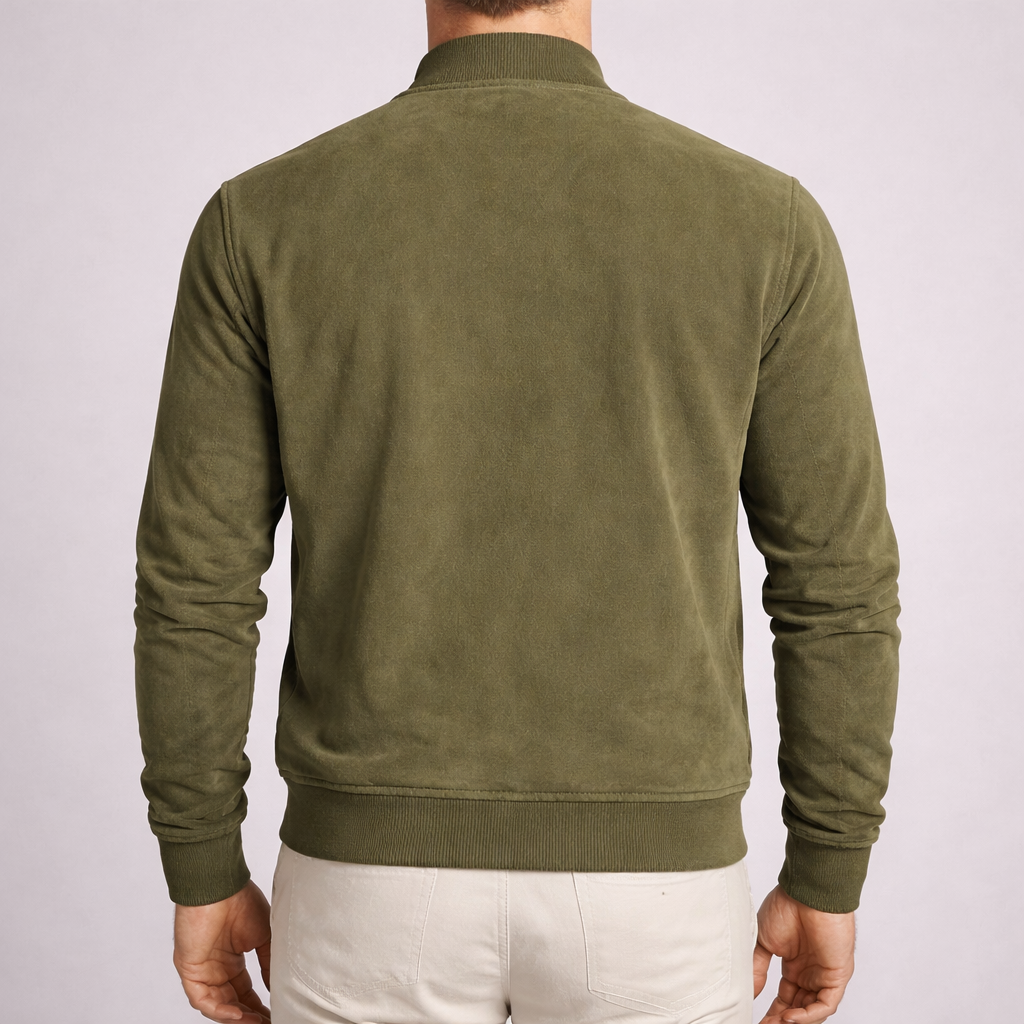 SHAPED™ | SULLIVAN SUEDE BOMBER