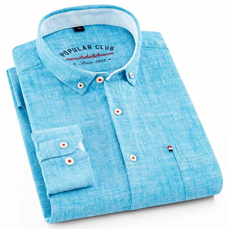 SHAPED™ | CRESTWOOD LINEN SHIRT