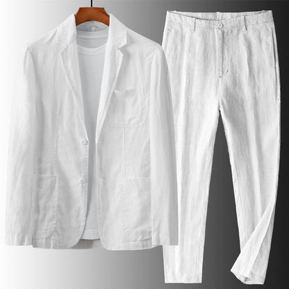 EMILIO LINEN SUIT SET