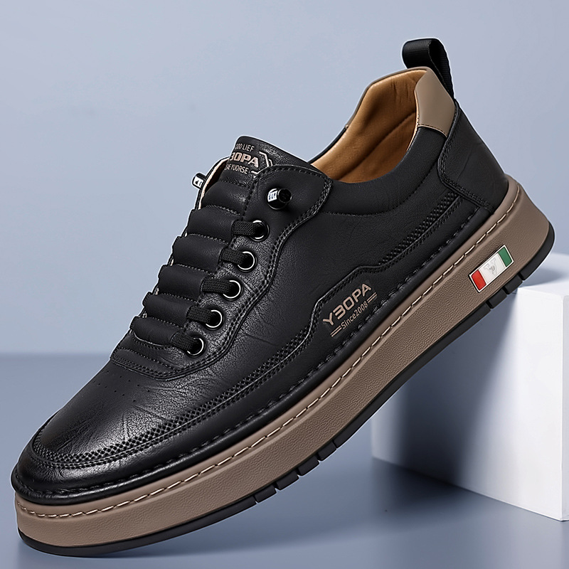 VERCELLI LEATHER SNEAKER