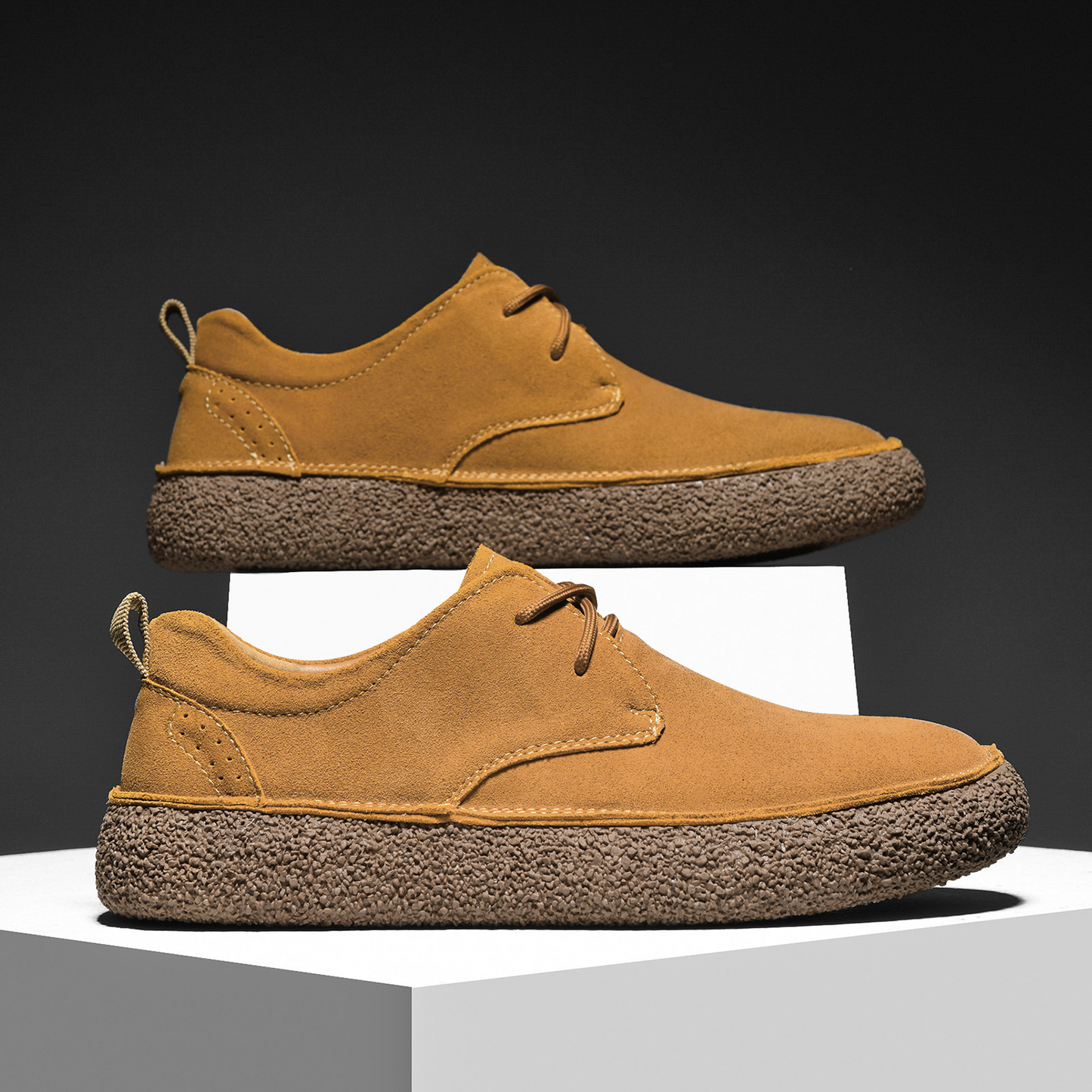DUNMORE SUEDE LACE-UPS