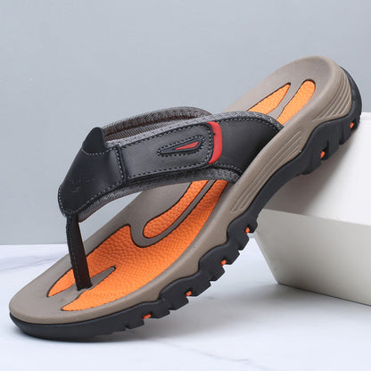 SHORELINE LEATHER SANDALS