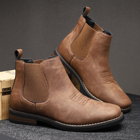 BROOKVALE LEATHER BOOTS