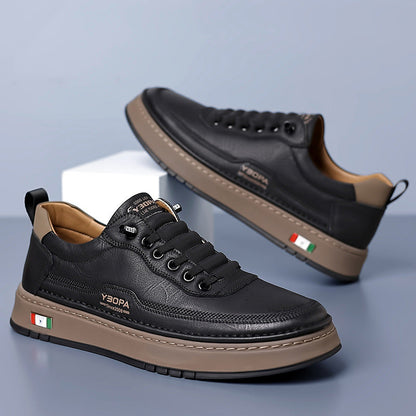 VERCELLI LEATHER SNEAKER