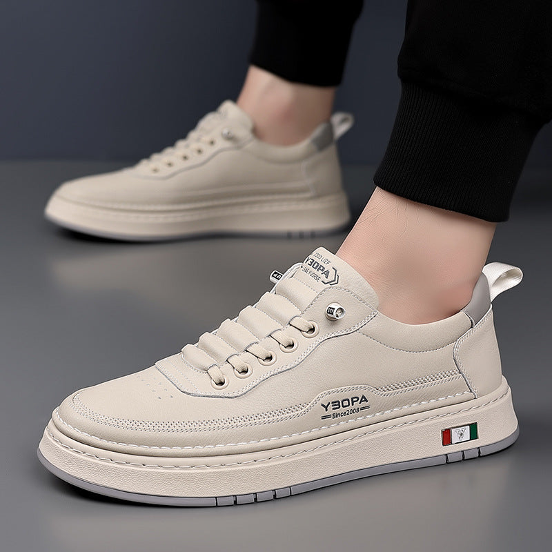 VERCELLI LEATHER SNEAKER