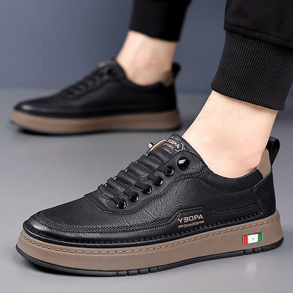 VERCELLI LEATHER SNEAKER