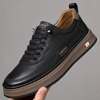 VERCELLI LEATHER SNEAKER