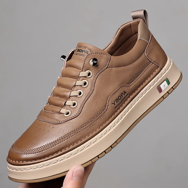 VERCELLI LEATHER SNEAKER