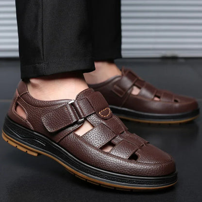 REDLAND LEATHER SANDALS