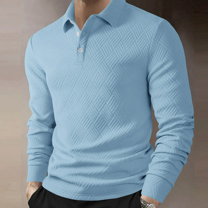 CALVANO ELEVATED KNIT POLO
