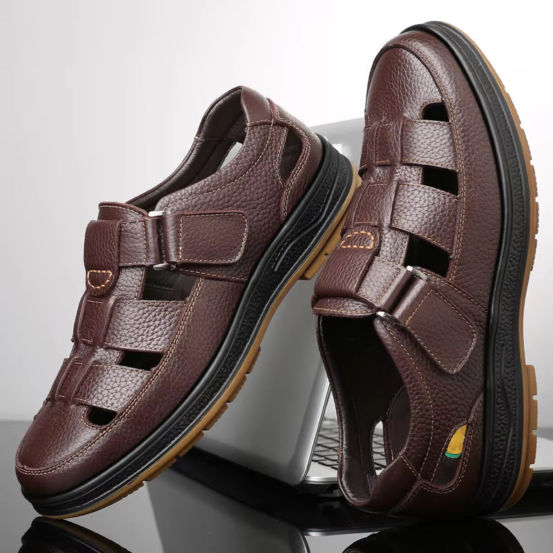 REDLAND LEATHER SANDALS