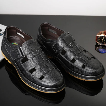 REDLAND LEATHER SANDALS
