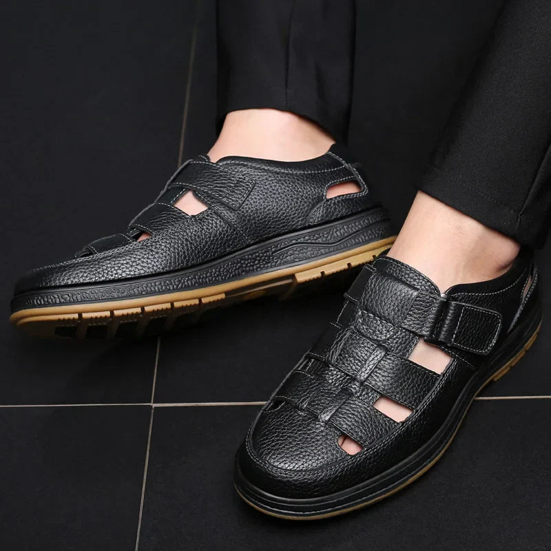 REDLAND LEATHER SANDALS