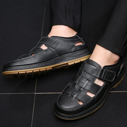 REDLAND LEATHER SANDALS