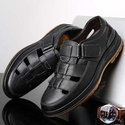 REDLAND LEATHER SANDALS