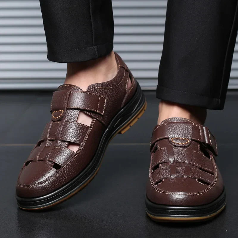 REDLAND LEATHER SANDALS