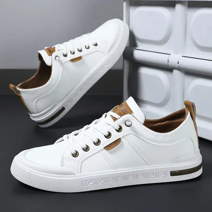 CAMBRIDGE LEATHER TRAINERS