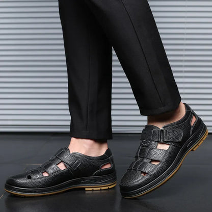 REDLAND LEATHER SANDALS