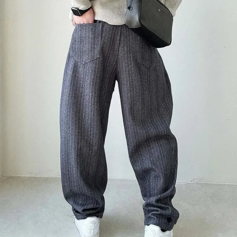 HAVEN PINSTRIPE PANTS