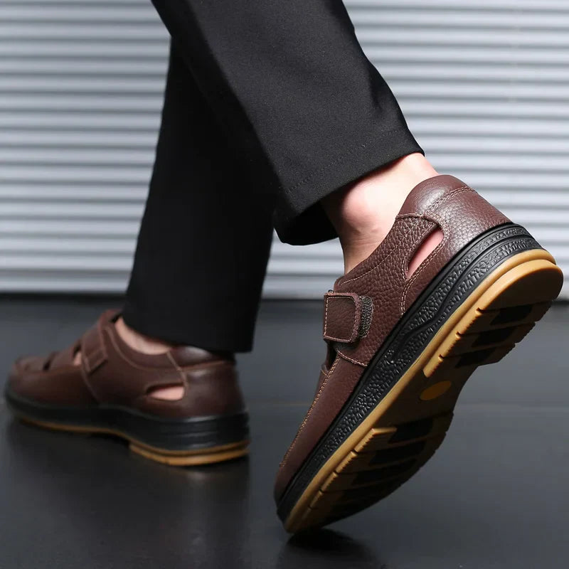 REDLAND LEATHER SANDALS