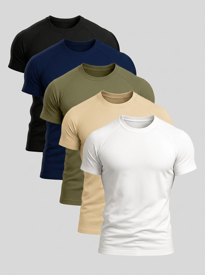 EVERETT CREW T-SHIRT 5-PACK