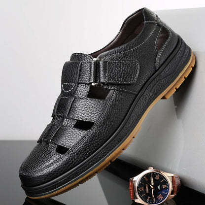 REDLAND LEATHER SANDALS