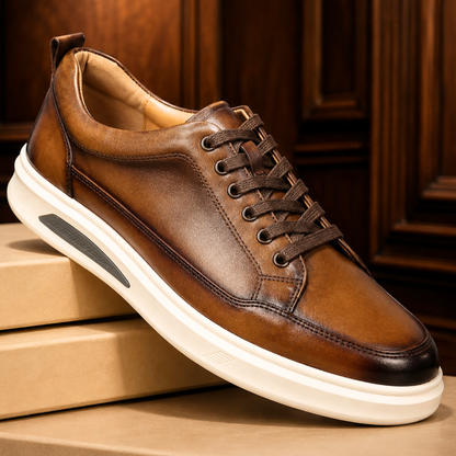 BROMLEY HANDCRAFTED LEATHER TRAINER